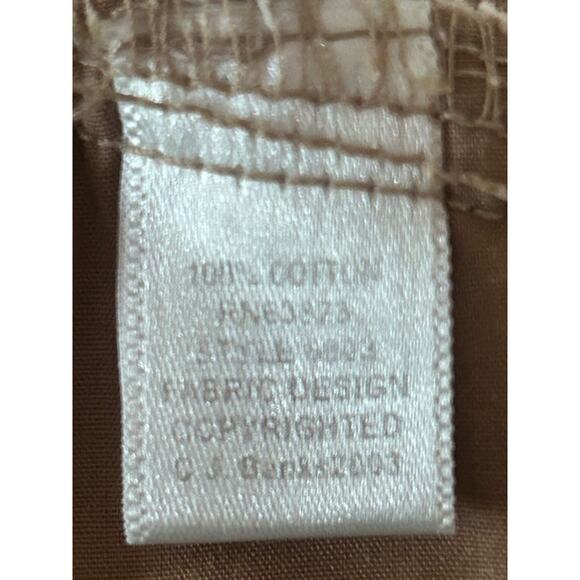 Vintage Women’s 16W Tan Corduroy Pants High Waist Tapered Leg Made in Hong Kong - Picture 5 of 6